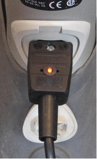 Ladekabel im Betrieb