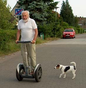 Dr. Walter testet neue Technik